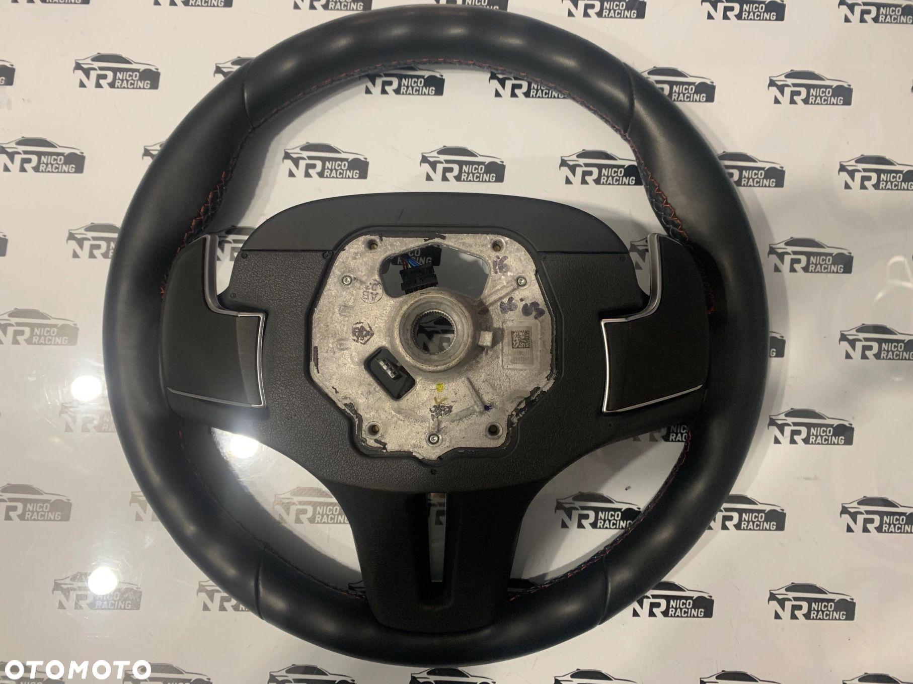 KIEROWNICA MANETKI SKÓRA M-POWER BMW M3 G80 M2 G87 M4 G82 G83 - 8