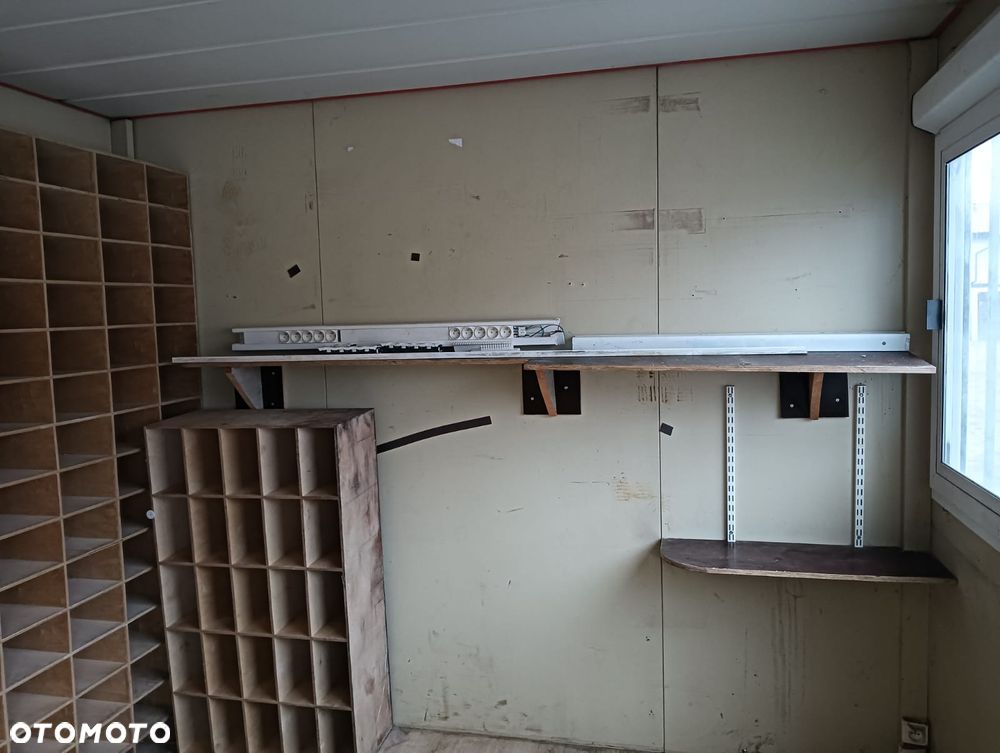 KONTENER BIUROWY MIESZKALNY HANDLOWY MAGAZYN PAWILON SOCJALNY 7.25x3m - 7