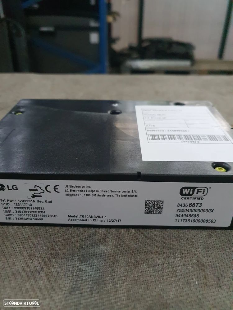 MODULO WI-FI OPEL ASTRA K / 84366673 - 2