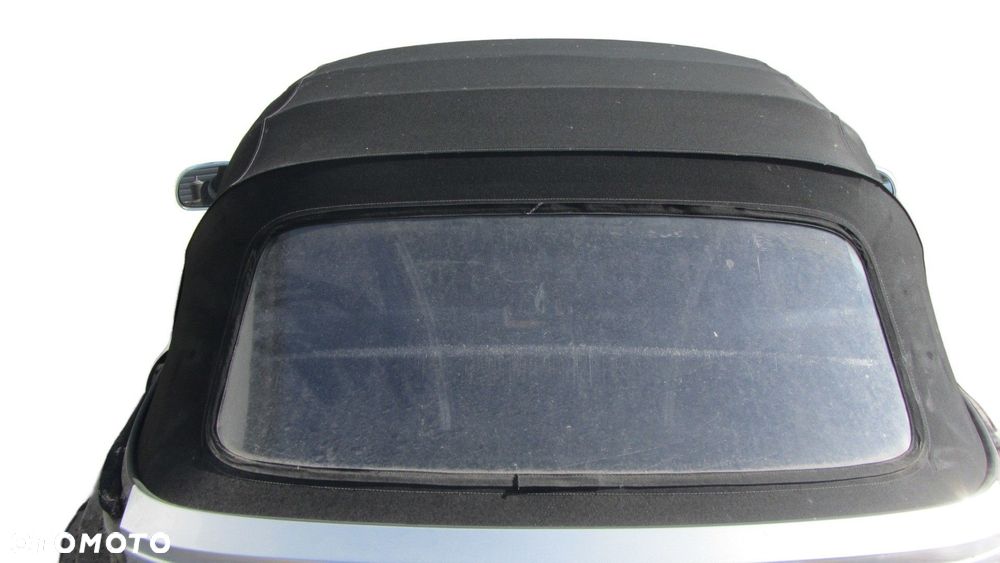 BMW Z3 E36 CABRIO DACH POSZYCIE DACHU SZYBA MATERIAŁ CZARNY 54348411531 - 1