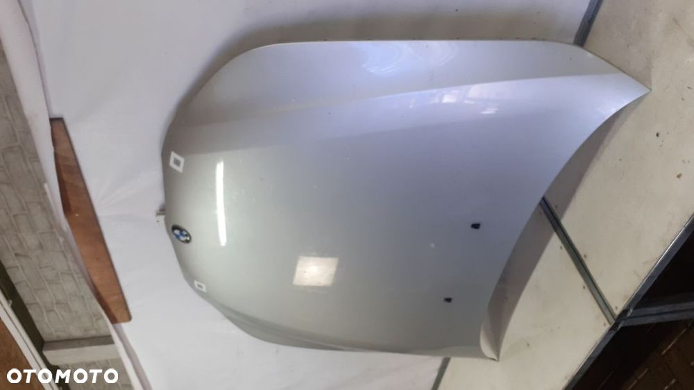 * MASKA POKRYWA SILNIKA BMW E60 61 TITANSILBER SREBRNA - 2