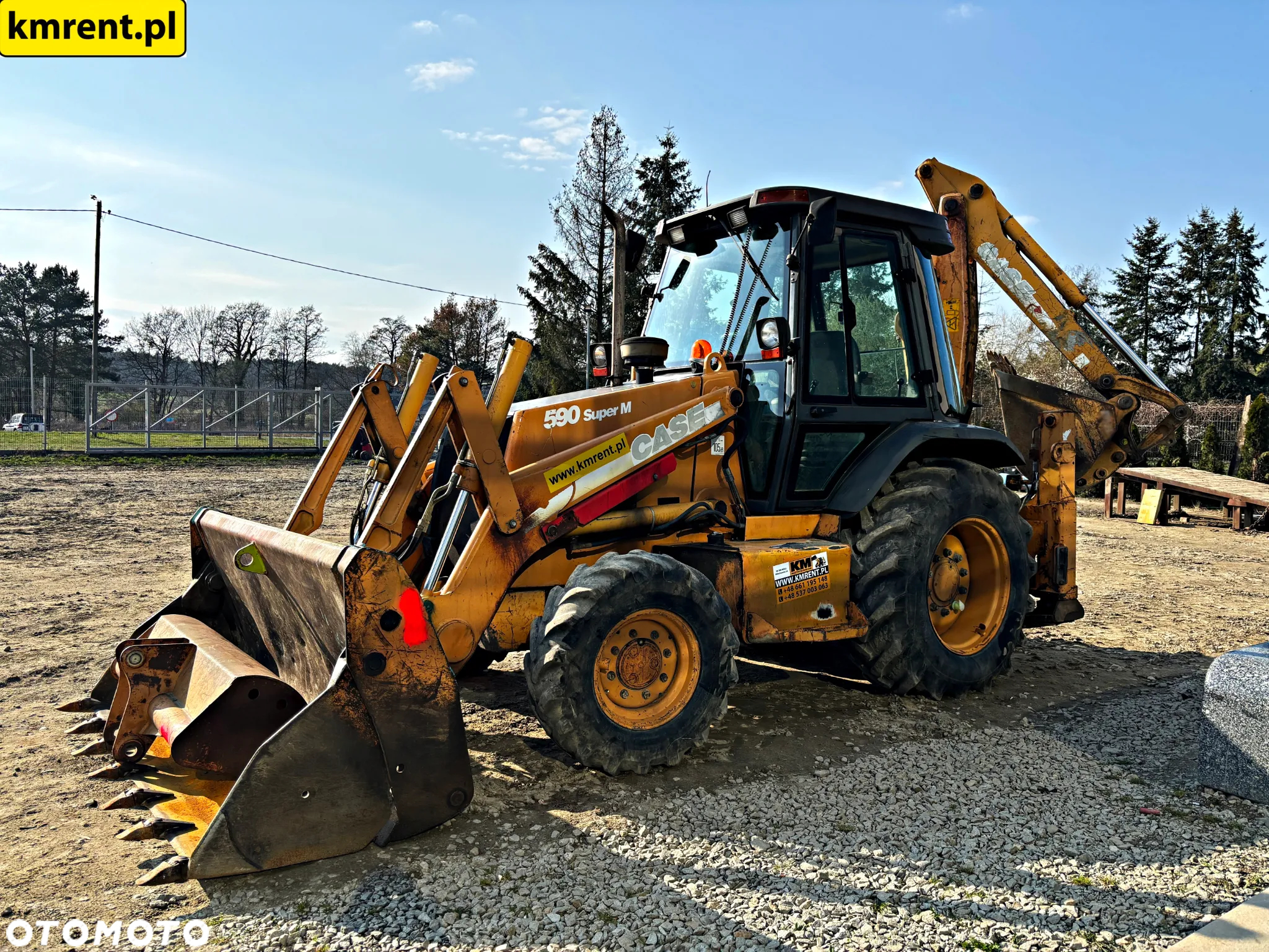 Case 590 MSP KOPARKO-ŁADOWARKA 2003R. | 580 JCB 3CX CAT 428 432 - 11