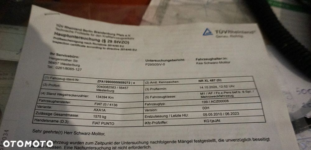 Fiat Punto Evo 1.2 8V Dynamic - 14