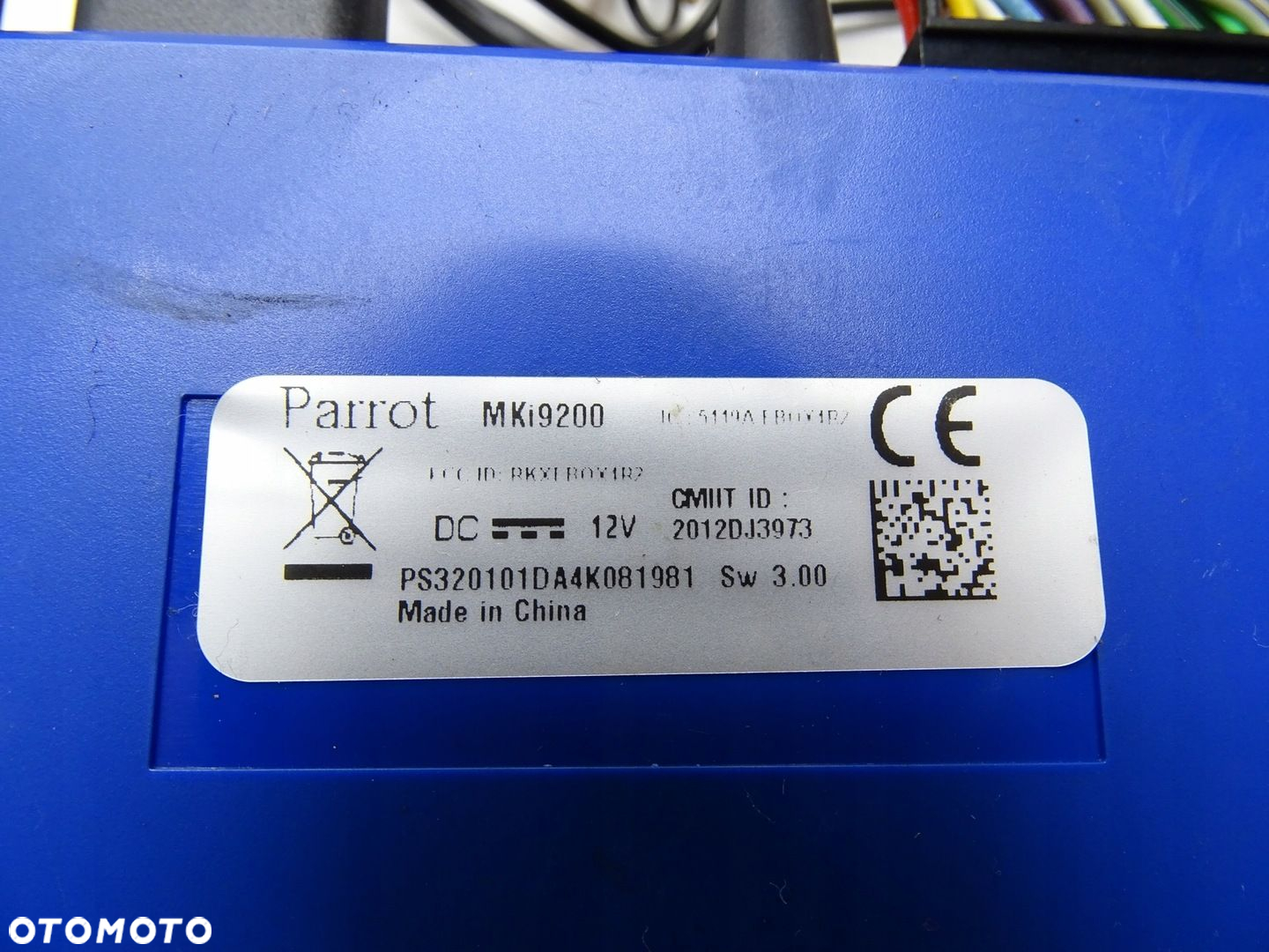 ZESTAW GŁOŚNOMÓWIĄCY PARROT MKI9200 AUDI VW SKODA SEAT BMW - 10