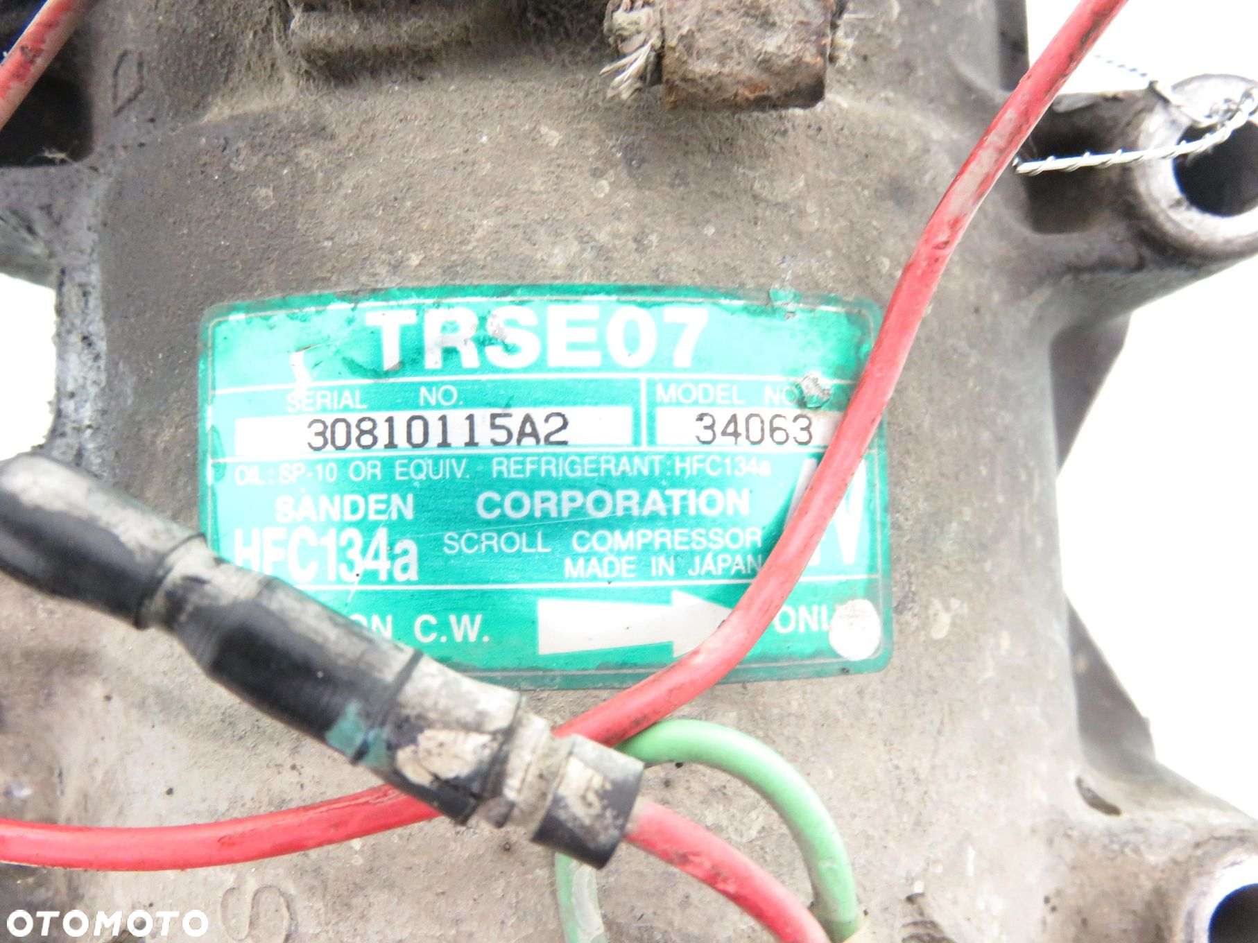 KOMPRESOR KLIMATYZACJI HONDA CITY IV 1.3 34063 TRSE07 - 4
