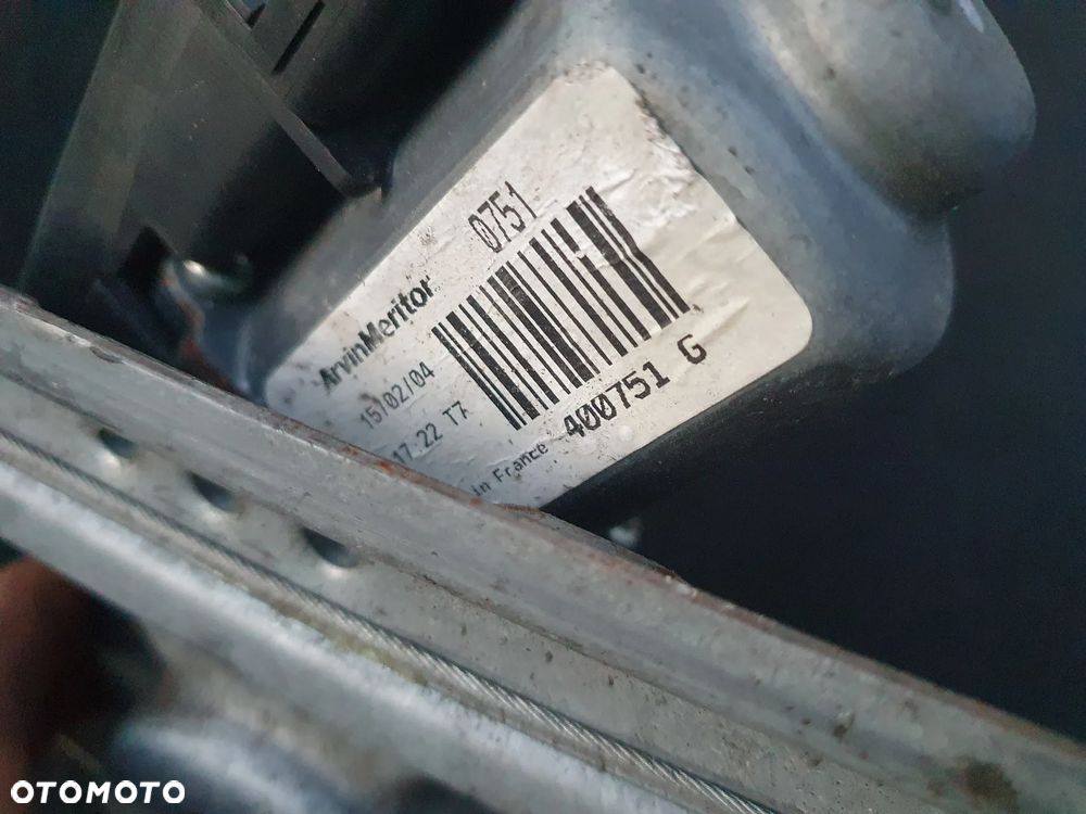 RENAULT SCENIC II PODNOŚNIK SZYBY LEWY TYŁ ELEKTRYCZNY 6PIN - 10