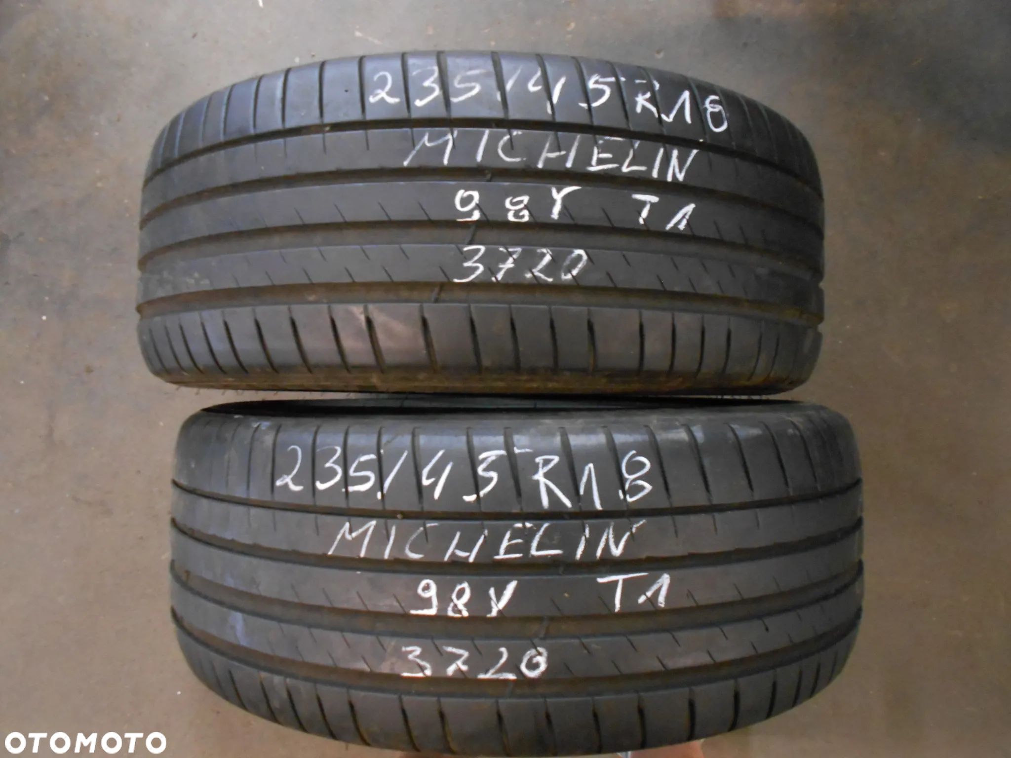 OPONY 235/45R18 MICHELIN PILOT SPORT 4 T1 DOT 3720 6.7MM - 1