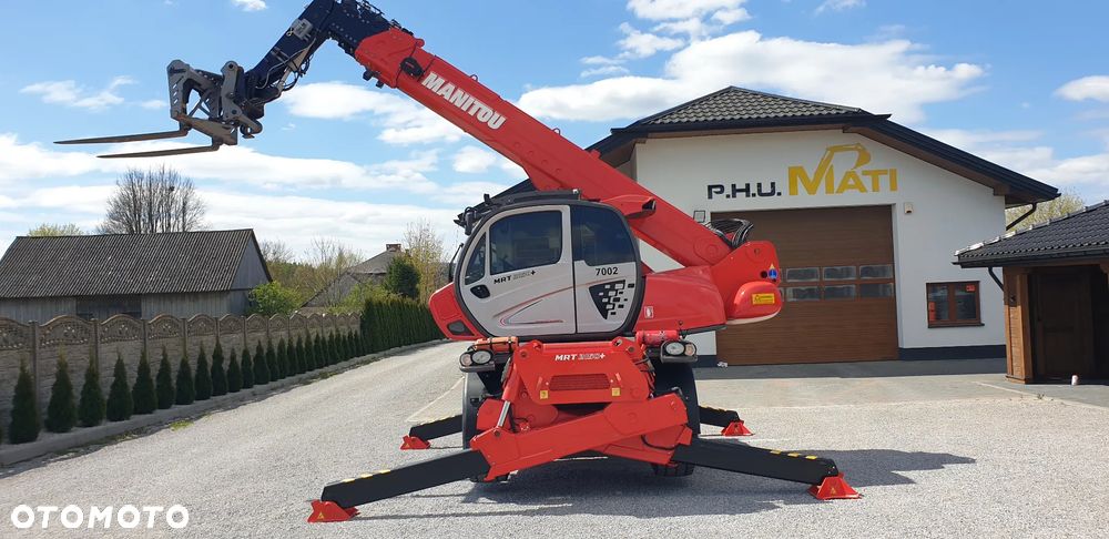 Manitou MRT 2150+/ kosz hydr /widły hydr/pilot /najbogatsza wersja wyposażenia - 16