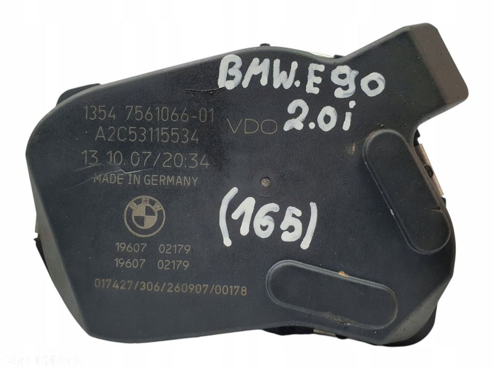 PRZEPUSTNICA BMW E46 E90 E87 2.0 i N43B20 A2C53115534 7561066-01 - 1