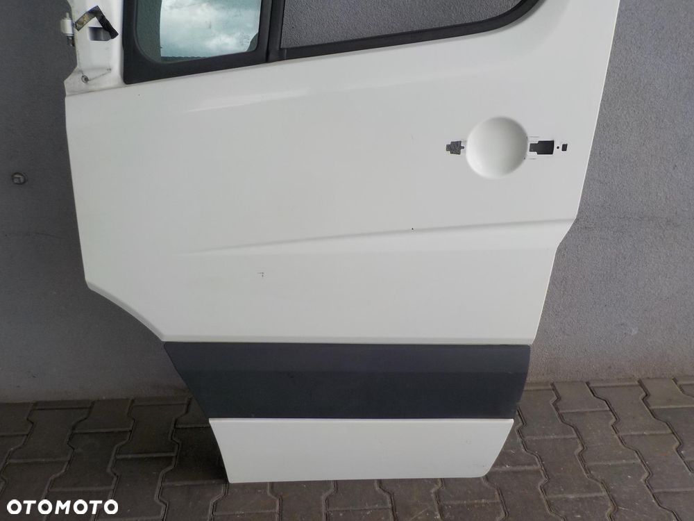 VW CRAFTER SPRINTER 906 06- DRZWI LEWE PRZÓD ZDROWE BIAŁE L902 - 2