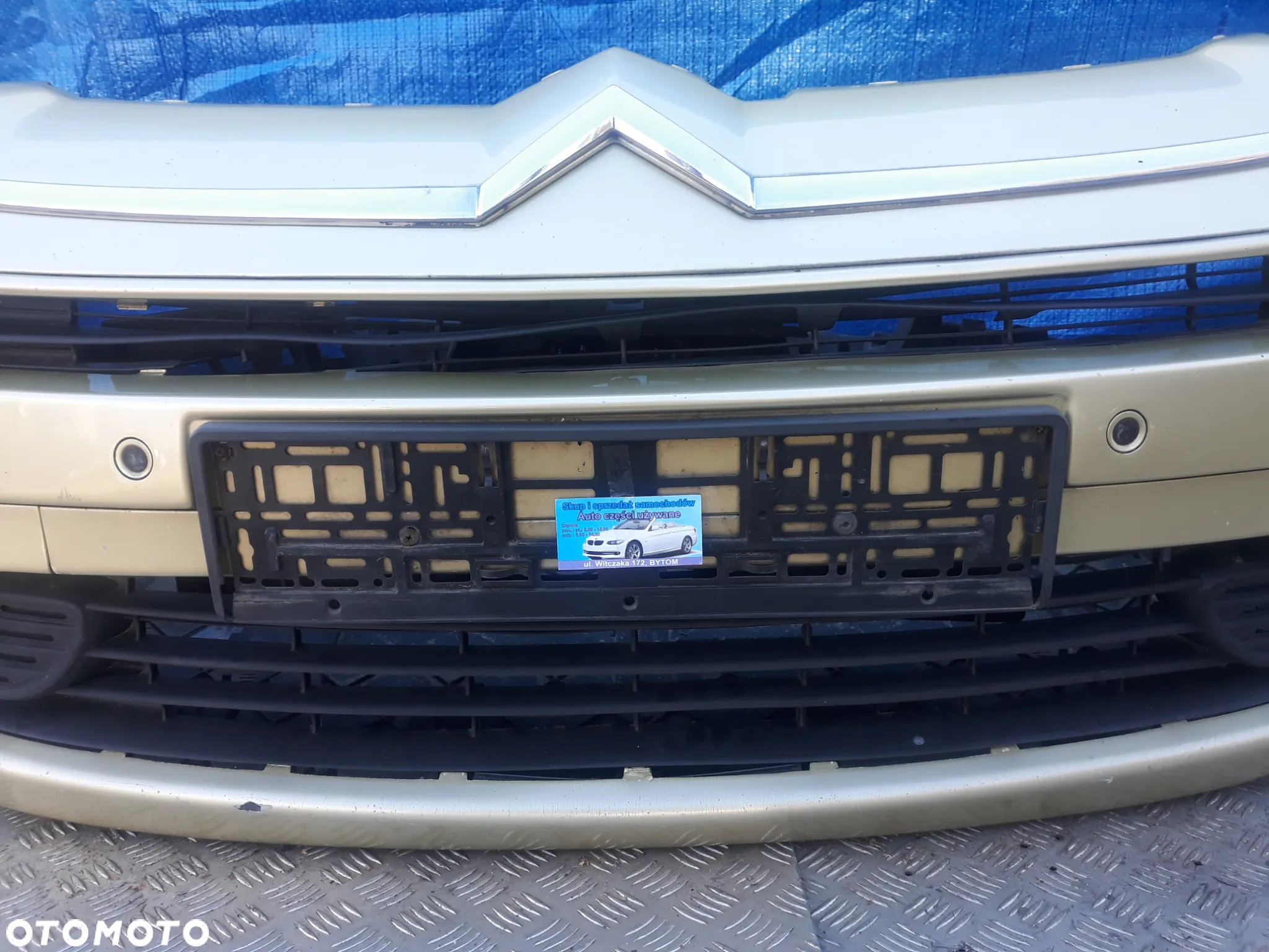 ZDERZAK PRZÓD CITROEN C4 GRAND PICASSO 2009r KOLOR: KAQC - 4