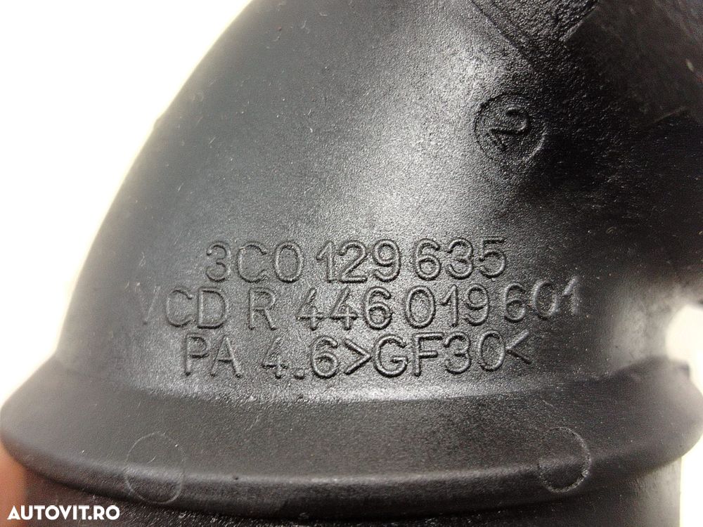 Furtun admisie 3c0129635 2.0 tdi CBDC Volkswagen VW Golf 6 [2008 - 20 - 3