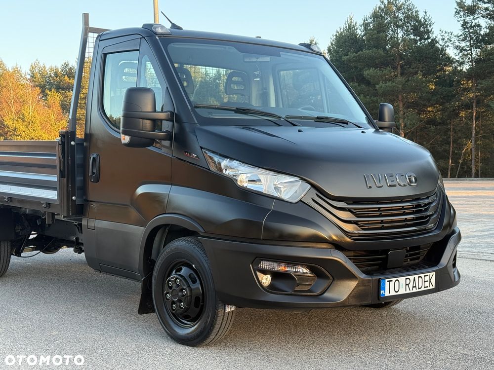 Iveco DAILY 35/50-180 3.0 HPI 180KM WYWROTKA 3-stronna ! 33 tyś km! Resor +Poduszka! HAK! Czarny Mat! Jedyny Taki!! - 12