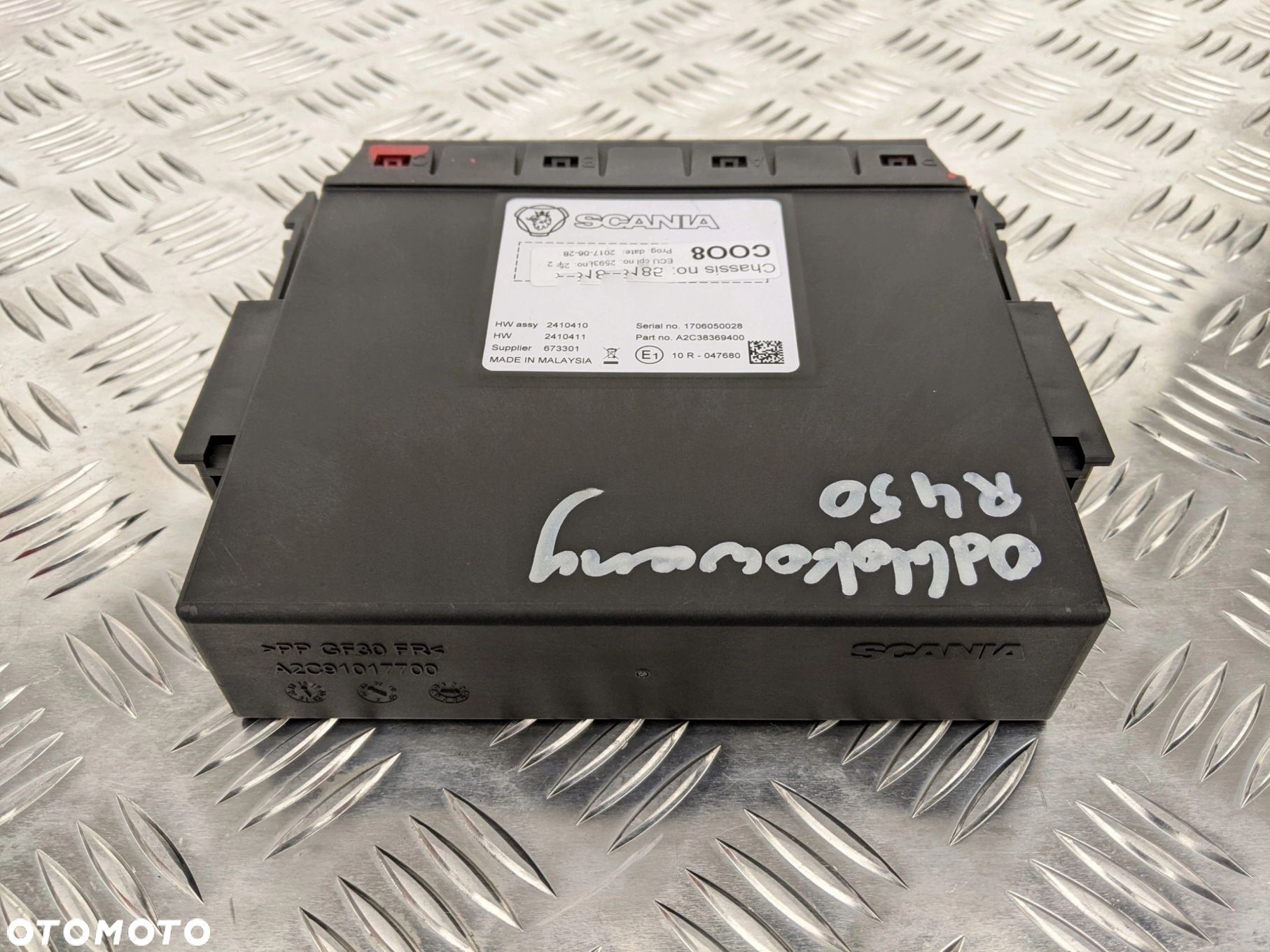 KOORDYNATOR KOMPUTER ECU COO8 SCANIA R S - 3