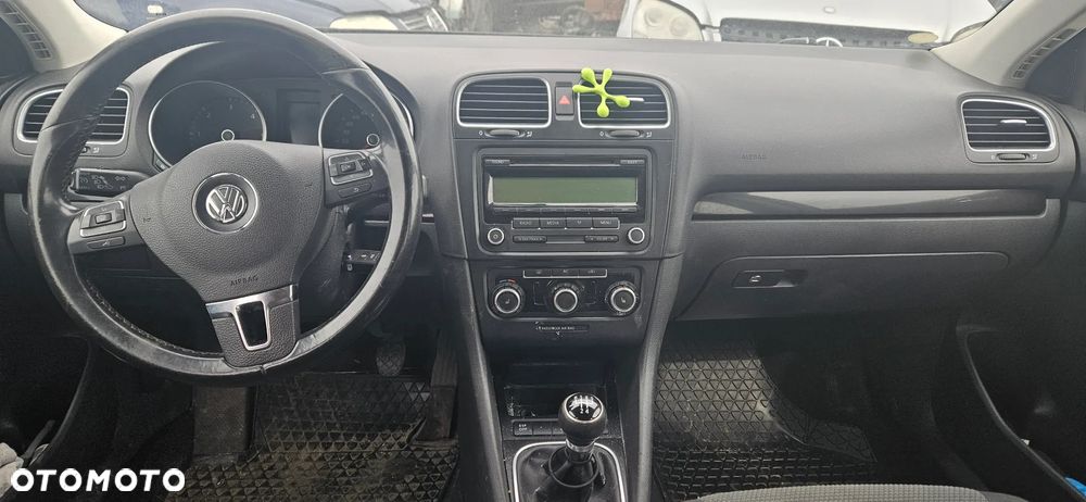 Deska konsola kokpit pasy airbag poduszki VW Golf 6 VI kombi 2010r Europa oryginalna - 1