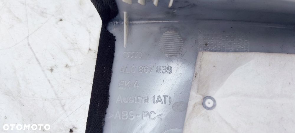 OSŁONA PODSUFITKI TYŁ AUDI Q7 4L0867839 S LINE - 5