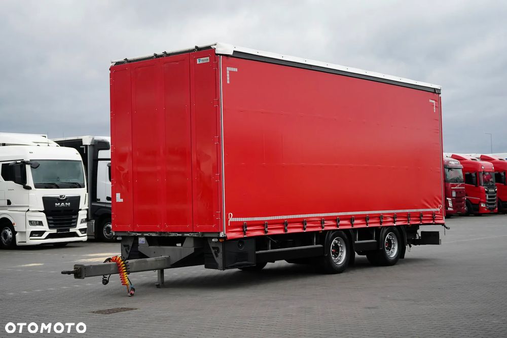 Redos / TANDEM / FIRANKA / 19 PALET / DŁ. 7,75 M / OŚ PODNOSZONA - 1