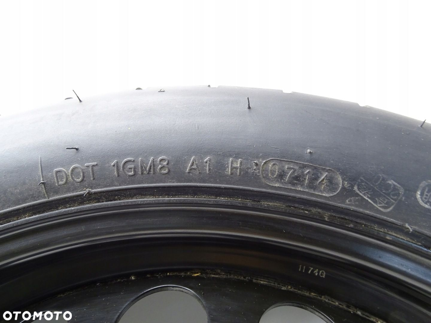 KOŁO DOJAZDOWE ZAPASOWE 125/70R19 ET 29 5X112 AUDI A4 B8 A5 8T 8K0601027D - 8