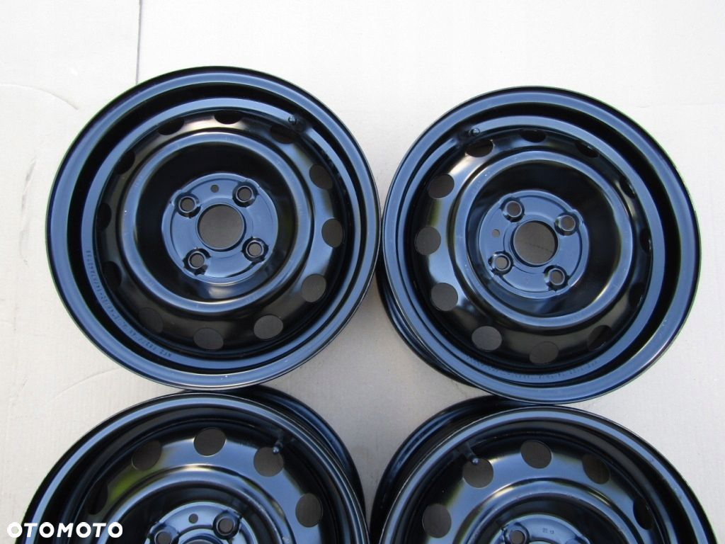 4x Felgi 14 Kia Rio II Picanto I Hyundai i10 I20 Accent 5,5j 4x100 ET46 - 6