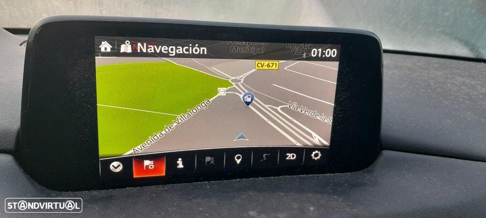 TELA/ECRÃ MULTIFUNÇÕES MAZDA CX-5 KF - 1