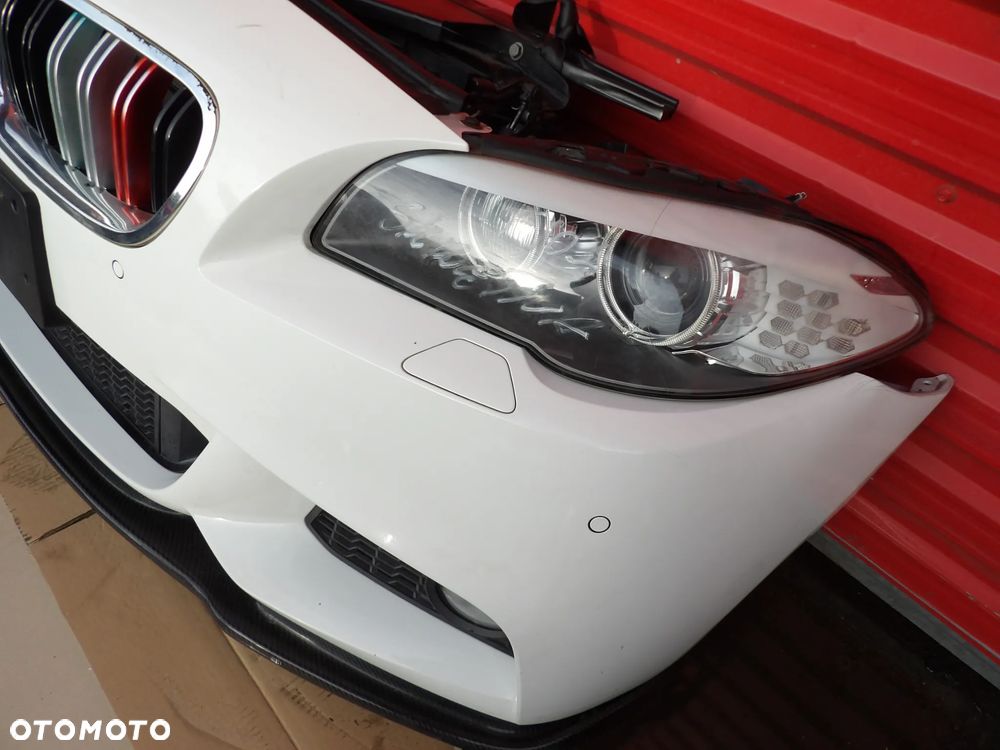 BMW - F10,F11 - PRZED LIFT - M PAKIET - KOMPLETNY PRZÓD - MASKA , BLOTNIKI , ZDERZAK , LAMPY , PAS PRZEDNI Z CHŁODNICAMI - STAN IDEALNY - 3