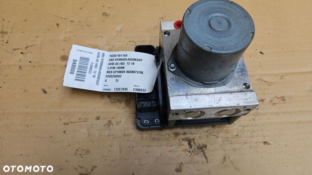 pompa hamulcowa abs 4g0907379l 4g0614517aa audi a6 a7 c7 nr 390533 - 1