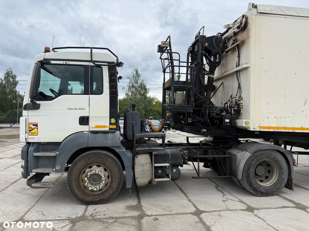 MAN TGS 18.400 + Naczepa śmieciowa +HDS Jonsered - 37