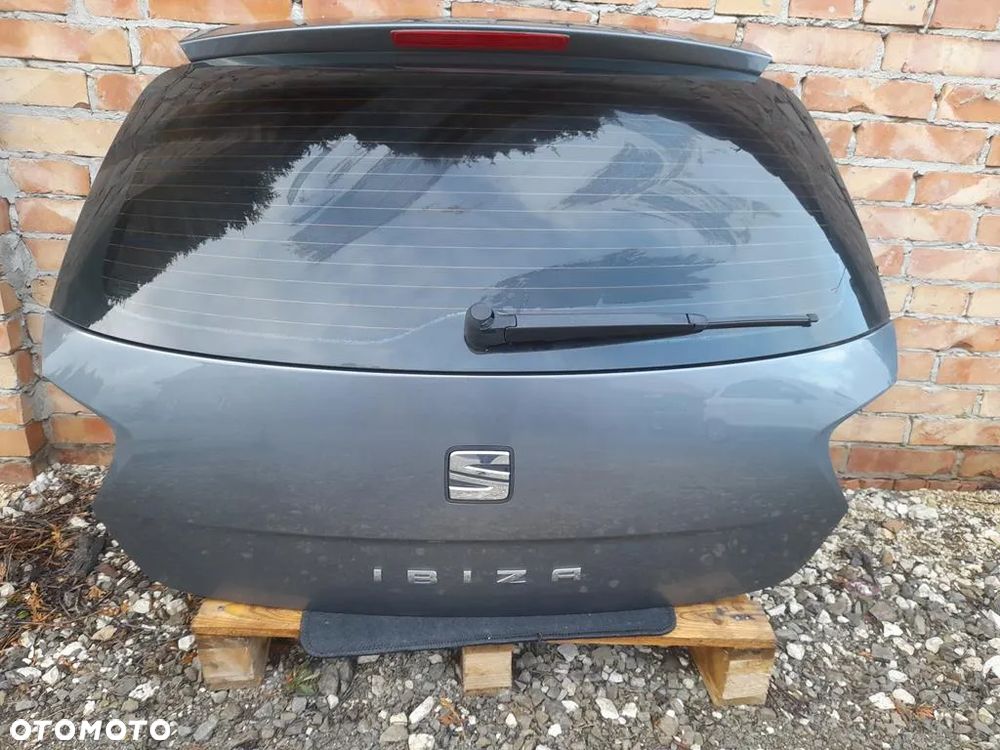klapa bagażnika tył tylne Seat Ibiza IV lift 6j 5d HB LX7R bez malowania - 21