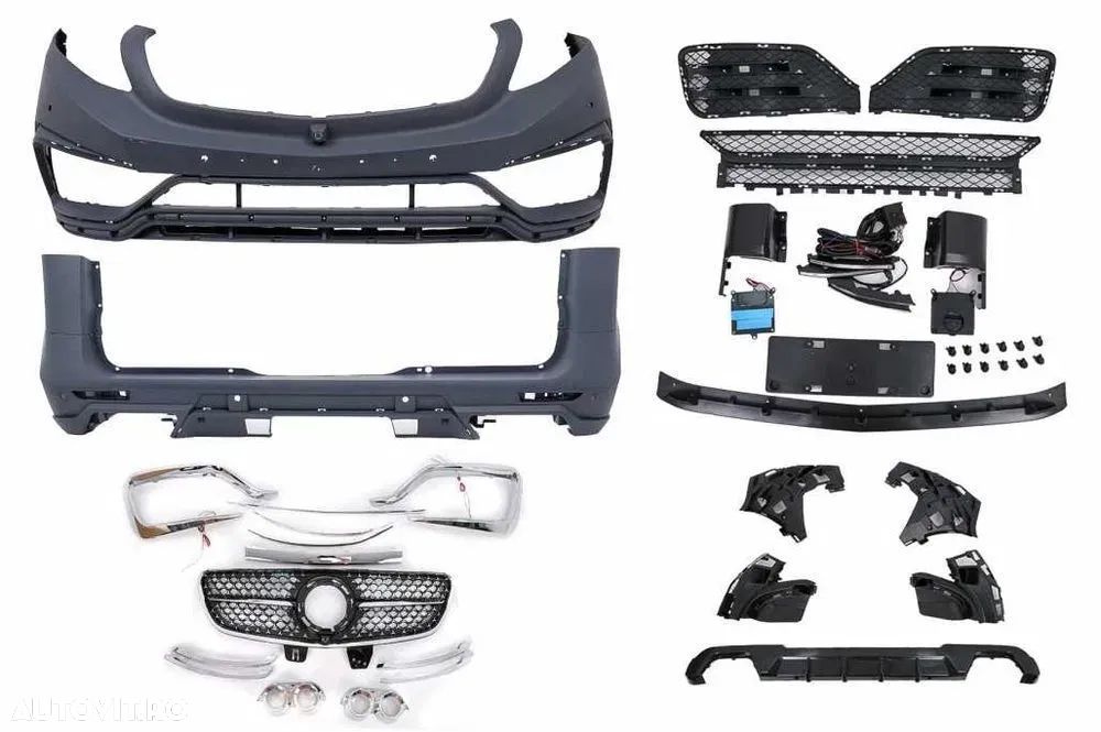 Pachet exterior compatibil cu Mercedes V-Class W447 / Vito W447 ( 2014+ ) - 7