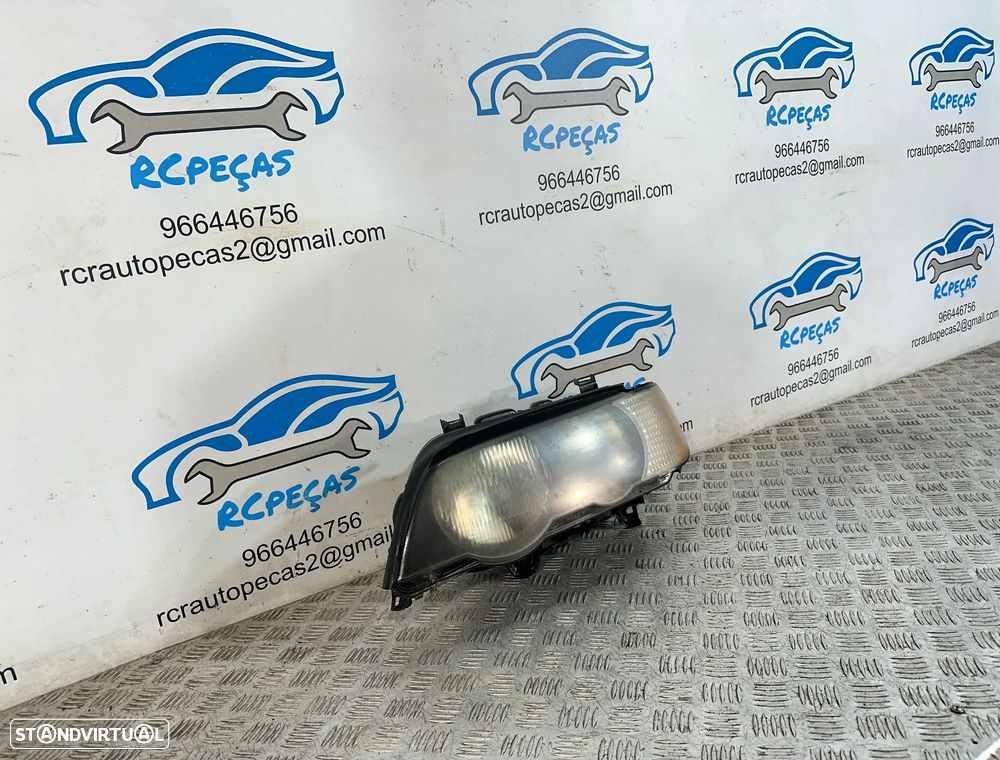 .Otica Farol Esquerda 8 409 015 Original Halogénio Hella BMW X5 E53 1999 - 2006 - 4