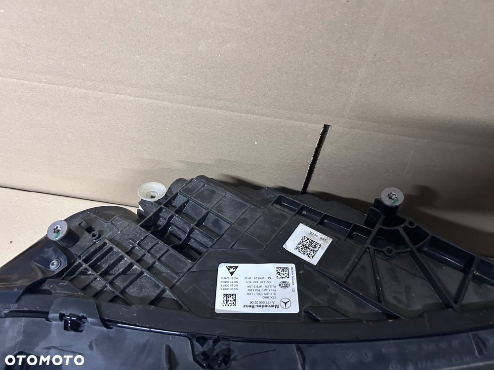 LAMPA LEWA PRAWA MERCEDES A KLASA 177 W177 A177 LIFT LED HIGH PERFORMANCE FULL LED KOMPLET LAMP PRZÓD PRZEDNIE - 5