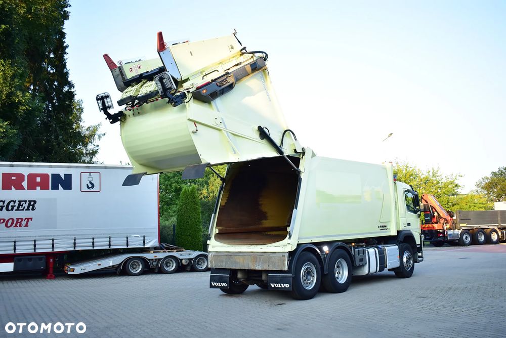 Volvo FM 410 Śmieciarka FAUN Variopress/ Wrzut uniwersalny Zoeller/ Euro 6  / Müllwagen/ Garbage Truck/ Sprowadzona z Niemiec ! - 19
