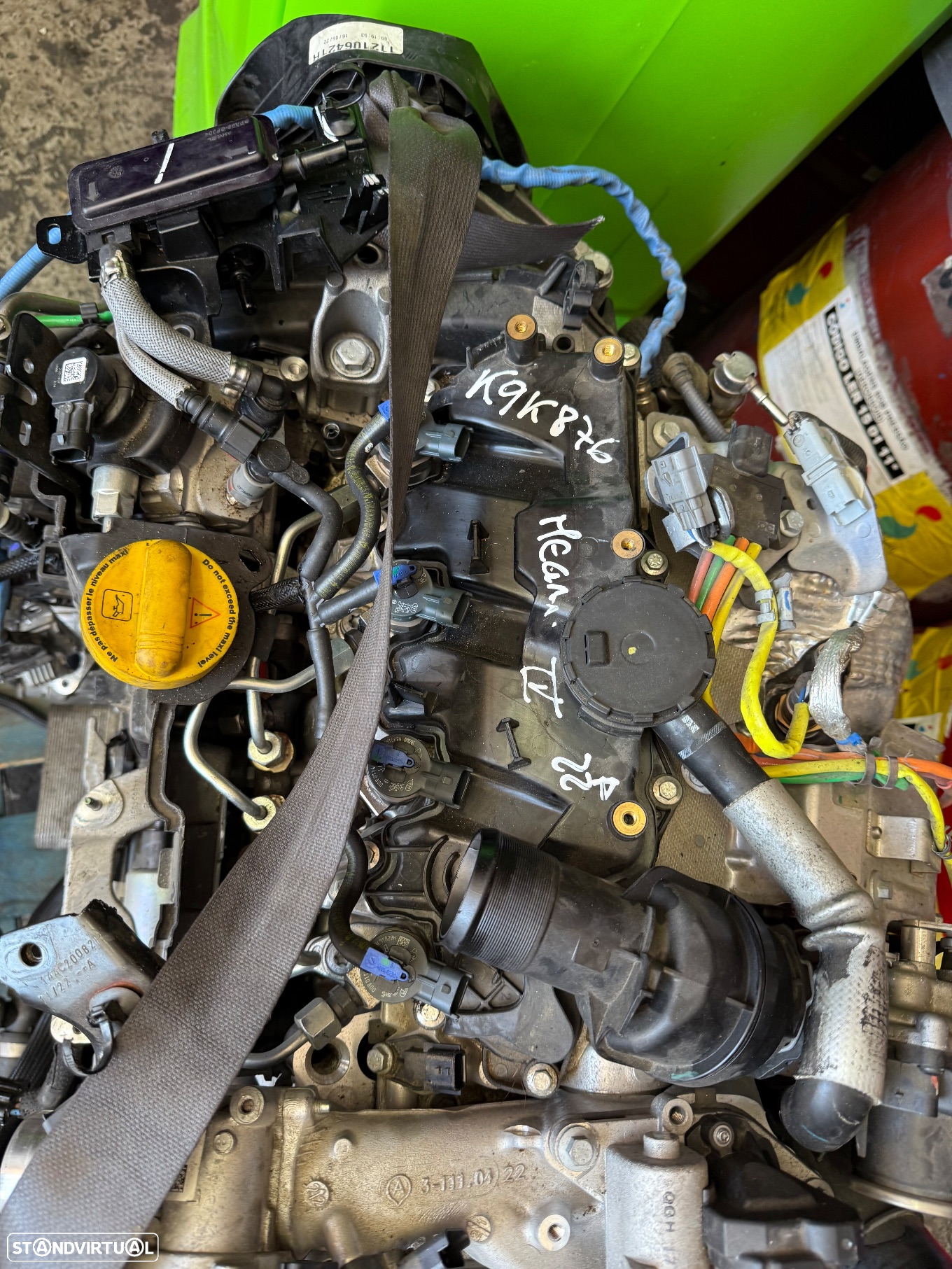 Motor Renault 1.5 DCI K9K876 - 3