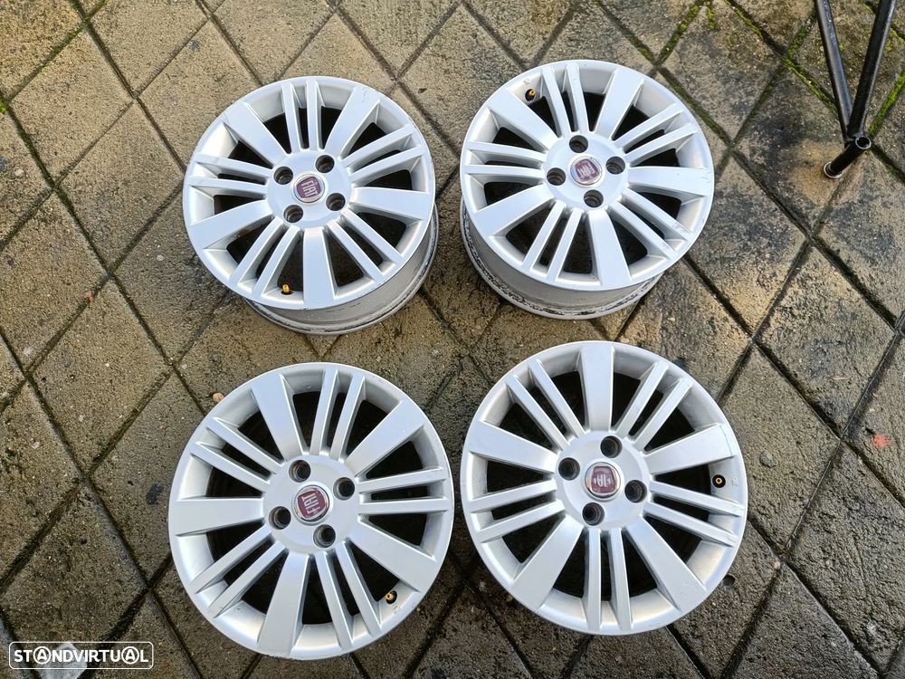 4 jantes 15 Fiat grand Punto, furação 4x98 - 6
