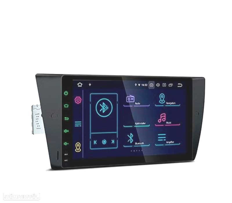 AUTO RADIO 9" GPS ANDROID 12 PARA BMW E90 E91 E92 E93 ECRA TACTIL - 3