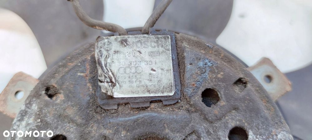 WENTYLATOR CHŁODNICY MAŁY AUDI A6 C6 2.7 3.0 TDI 4F0959455J - 6