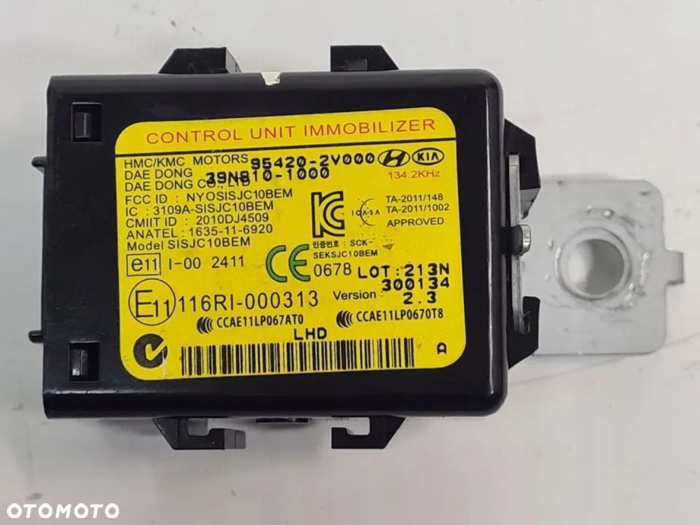 STEROWNIK MODUŁ IMMOBILIZER KIA CEED II 16RI000313 - 4