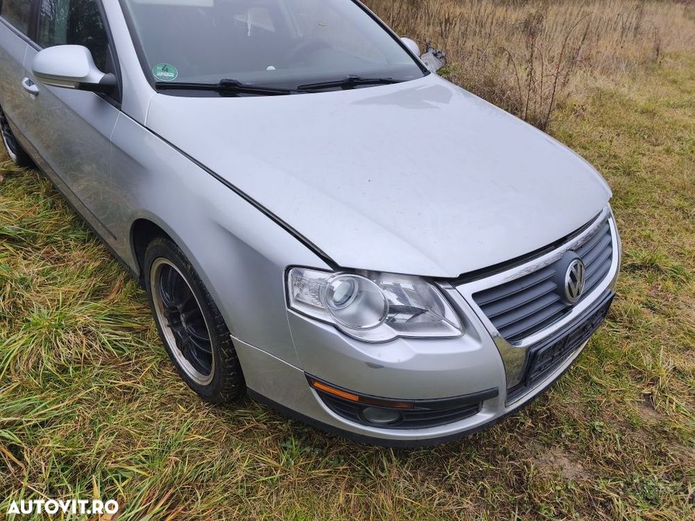 Pachet bară față, capotă, aripi Volkswagen Passat B6 gri LA7W 2005-201 - 6