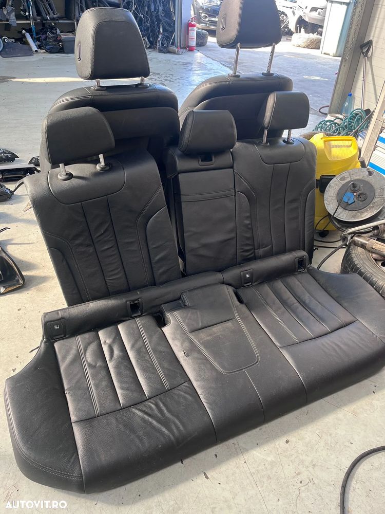 Interior Negru BMW Seria 5 G30 Piele Electric - 1