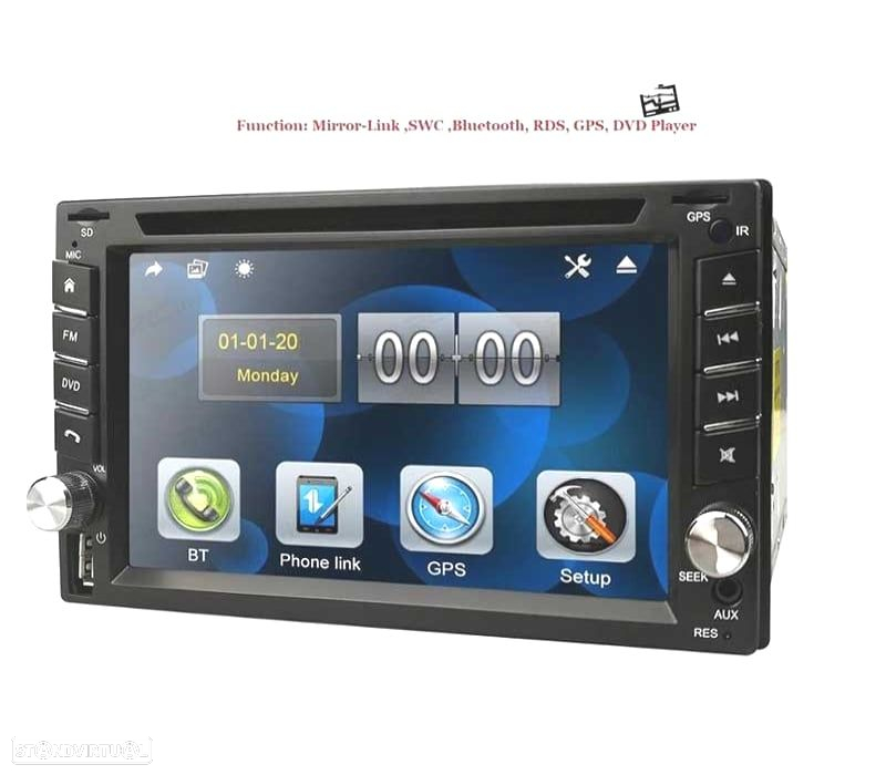 AUTO RADIO 2DIN 7" PARA SEAT USB SD GPS DVD TACTIL HD 1996-2008 - 3