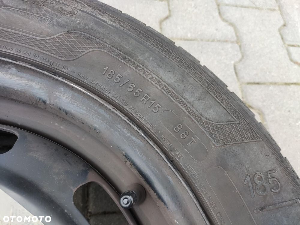KOŁO DOJAZDOWE ZAPASOWE DOJAZDÓWKA 15 PEUGEOT 208 I 2012-2019 4X108 - 5