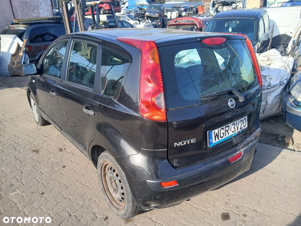nissan note z11 maska zderzak lampa grill błotnik drzwi zbiornik paliwa szyba lusterko klamka - 2