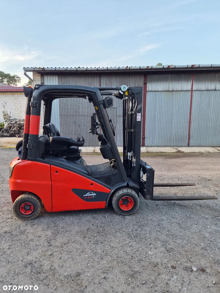 Linde LINDE H20 T -01 Przebieg oryginalny 11000mth , przesuw, pozycjoner, wolny skok, triplex VAT23% - 5