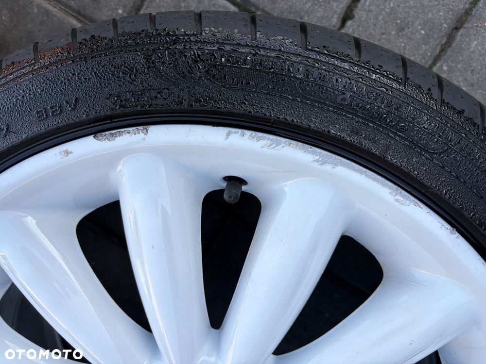 Alufelgi Mini białe 17' 4x100 opony letnie - 9