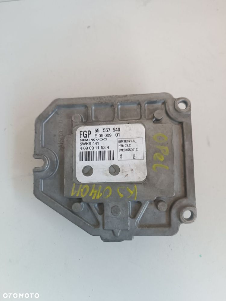 OPEL 55557540 STEROWNIK SILNIKA KOMPUTER - 3
