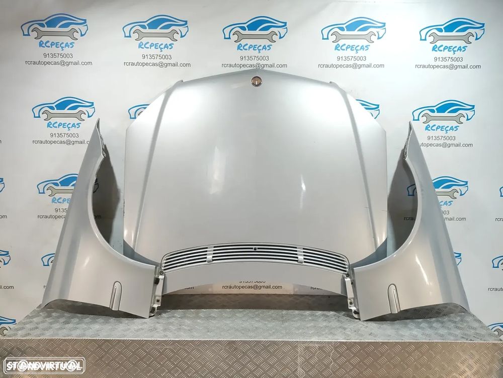 Frente Completa Mercedes Benz - Class CLC | CL | 203 - Parachoques | Parachoque | Grelha | Grelhas | Otica | Oticas | Guarda Lamas | Lama | Capo | Capot | Reforço | Fibra | Radiador | Ventilador | Radiadores | Para-choques | Original | W203 - 7