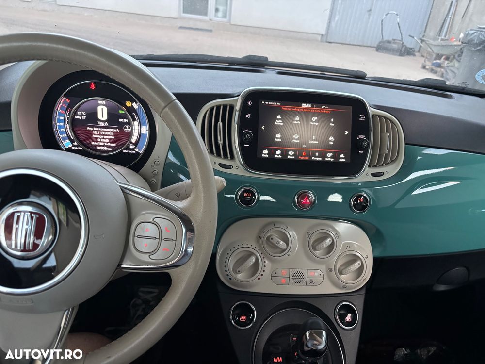 Fiat 500 0.9 8V TwinAir Dualogic Start&Stopp Anniversario - 22