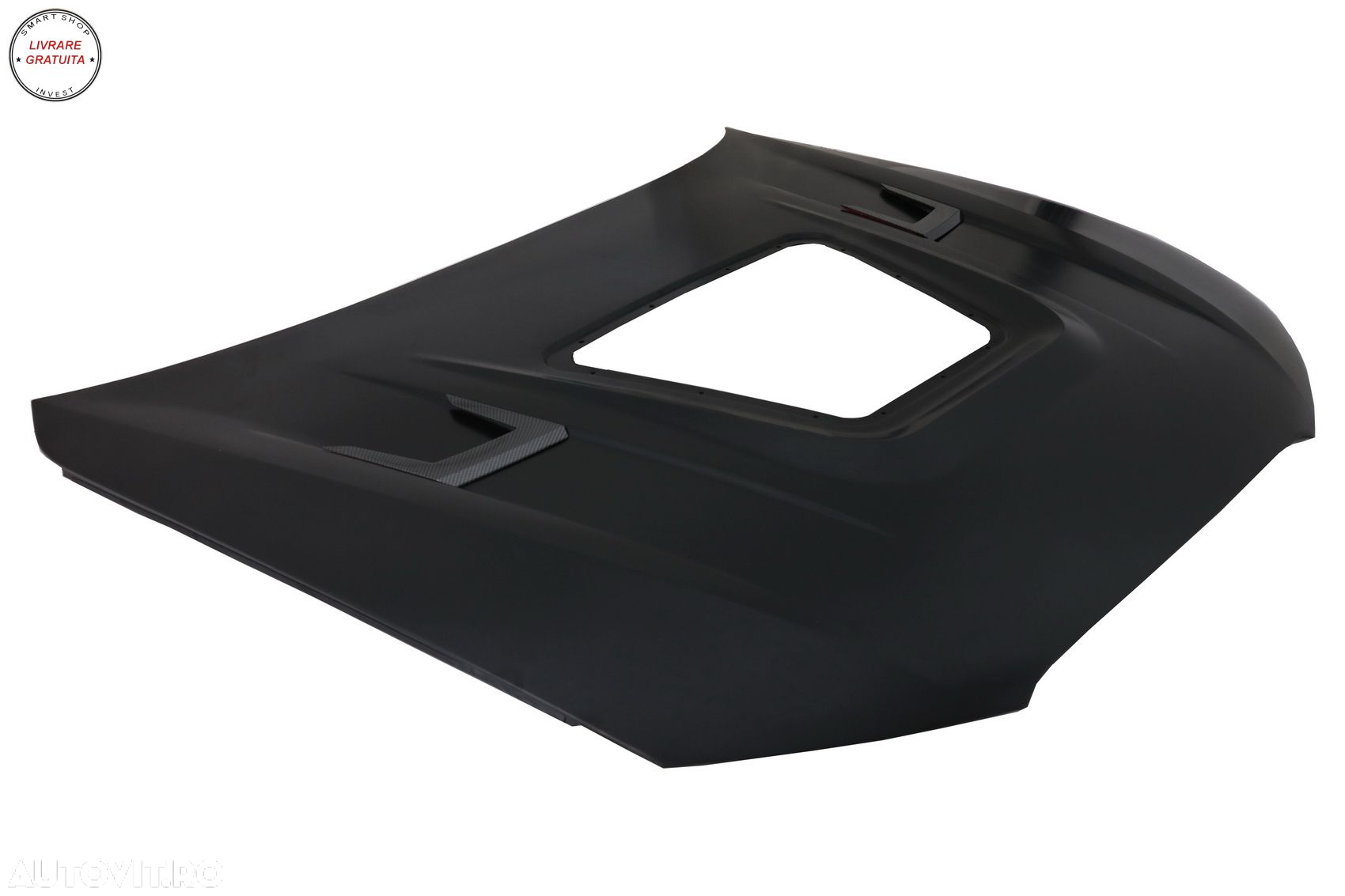 Capota Otel Inoxidabil cu Capac Motor Audi A6 C7 4G (2012-2018) GT Design- livrare gratuita - 6