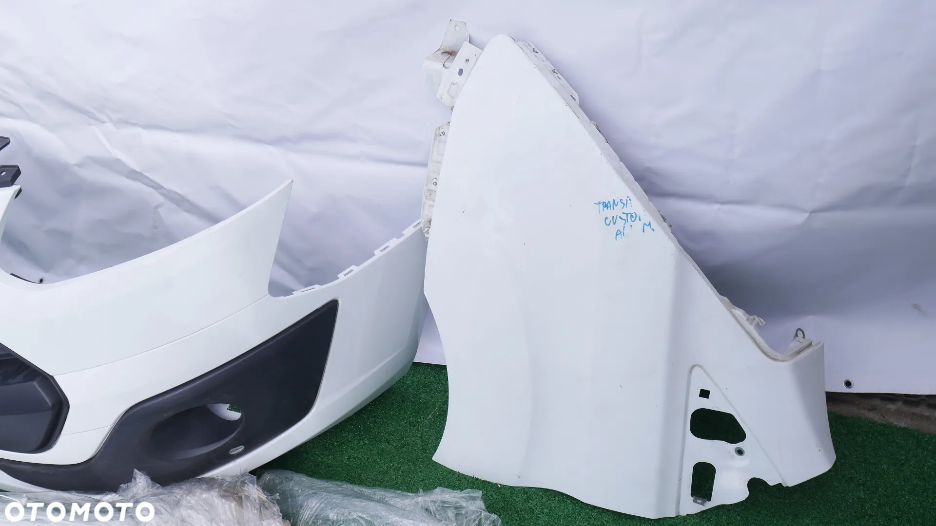 FORD CUSTOM MASKA BOTNIKI LAMPA PRAWA ZDERZAK BELKA DOLNA BELKA ZDERZAKA CHŁODNICE PAS PRZEDNI - 10