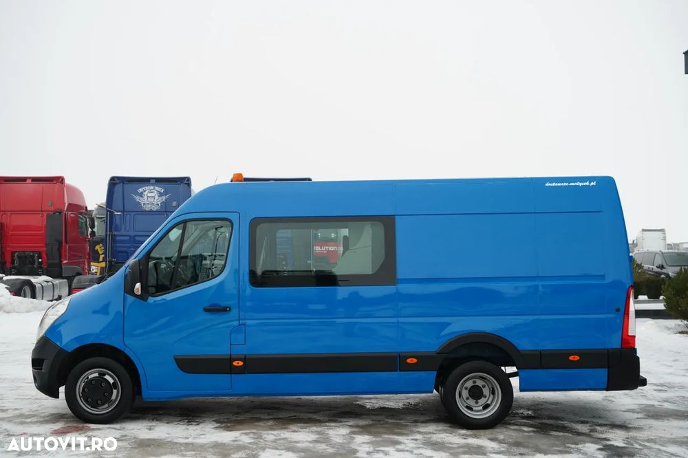 Renault MASTER / CAROSERIE ROATĂ / PANOU / CABINĂ DUPĂ 7 LOCURI / IMPORTAT - 4